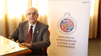 Claudio Elórtegui Raffo, rector de la Pontificia Universidad Católica de Valparaíso