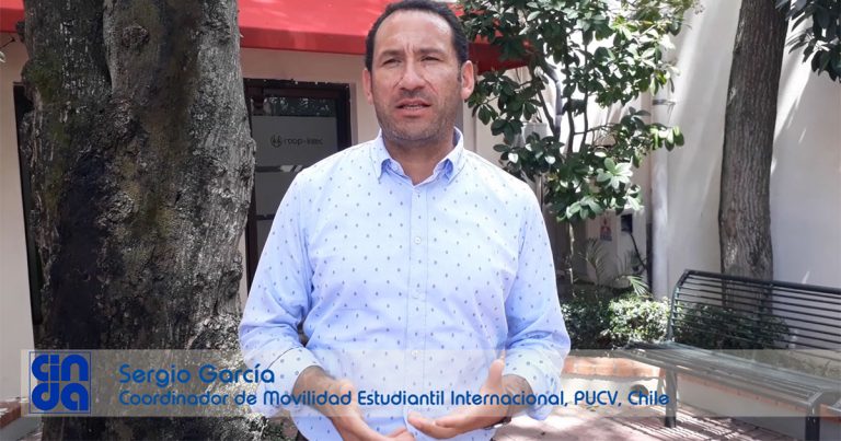 Sergio García, coordinador de Movilididad Estudiantil, PUCV, Chile