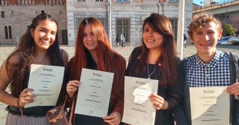 Estudiantes de intercambio PIU destacan en concurso mundial