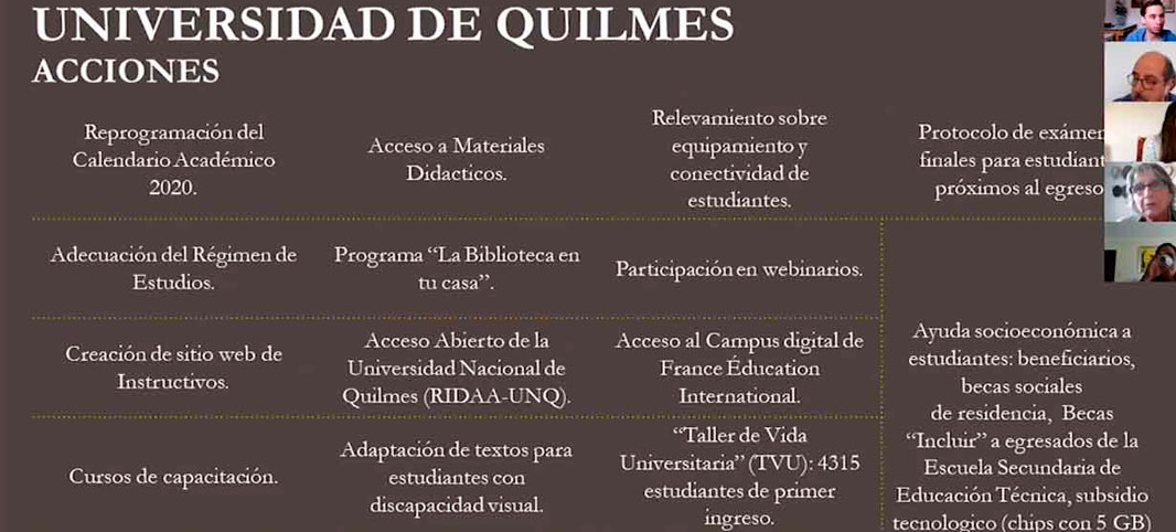 Respuestas integrales para los desafíos de la educación superior